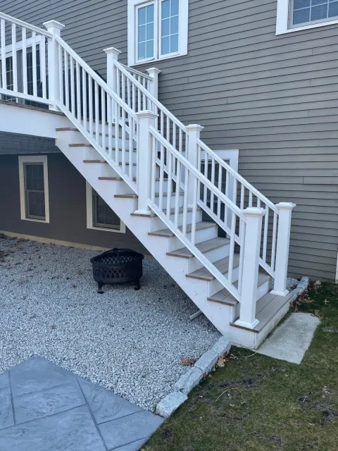 Deck stairs